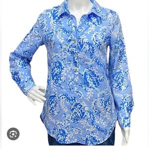 Lily Pulitzer tunic long sleeve blouse